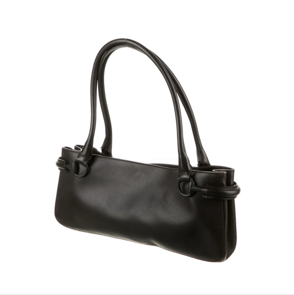00s Gucci Horsebit Baguette Shoulder Bag